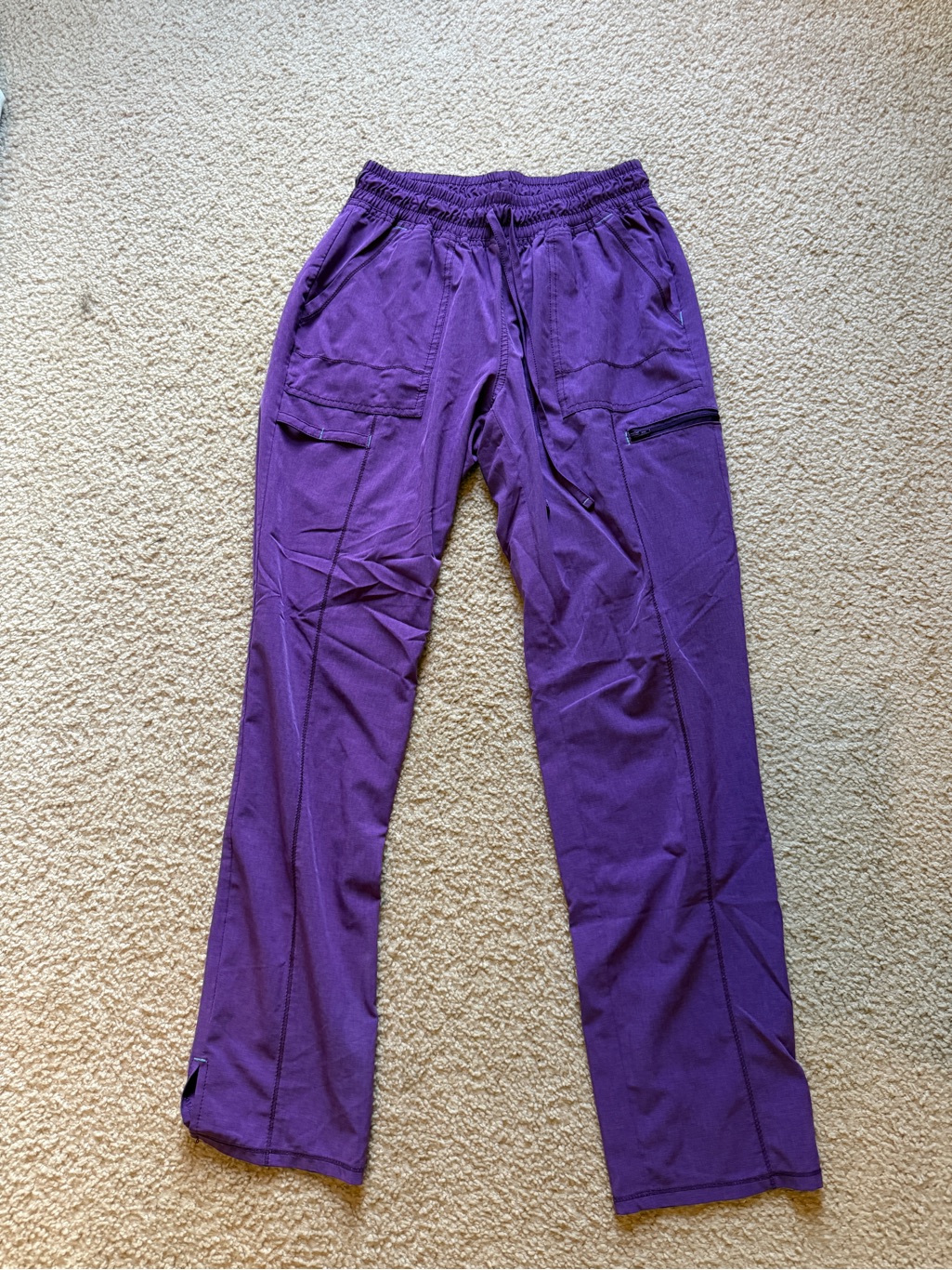 Scrub Star Purple Scrub Set